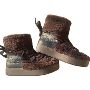 SEE BY CHLOE Brown Charlee Ankle
Boots